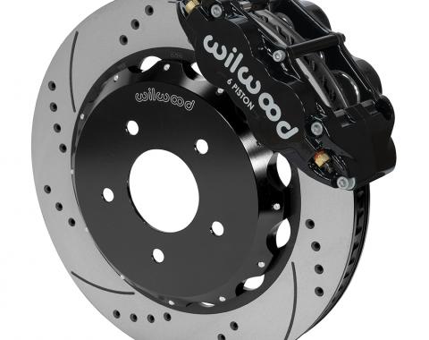 Wilwood Brakes 2007-2017 Jeep Wrangler Forged Narrow Superlite 6R Big Brake Front Brake Kit (Hat) 140-12440-D