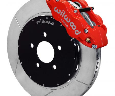 Wilwood Brakes 1994-2004 Ford Mustang Forged Narrow Superlite 6R Big Brake Front Brake Kit (Hat) 140-9117-R