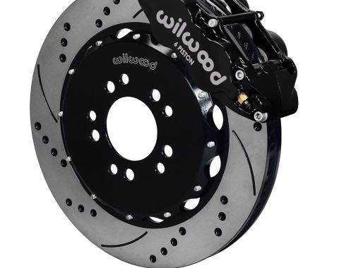 Wilwood Brakes Forged Narrow Superlite 6R Big Brake Front Brake Kit (Hat) 140-13766-D