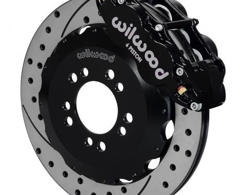 Wilwood Brakes 2013-2014 Ford Focus Forged Narrow Superlite 6R Big Brake Front Brake Kit (Hat) 140-13018-D