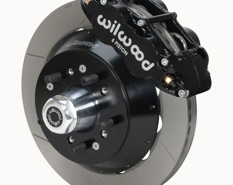 Wilwood Brakes 1957-1967 Ford F-100 Forged Narrow Superlite 6R Big Brake Front Brake Kit (Hub) 140-14837