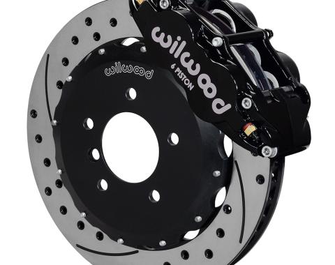 Wilwood Brakes Forged Narrow Superlite 6R Big Brake Front Brake Kit (Hat) 140-8797-D