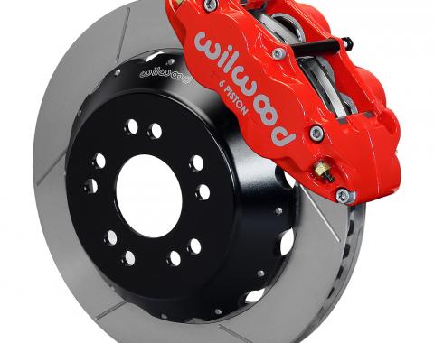 Wilwood Brakes 1965-1982 Chevrolet Corvette Forged Narrow Superlite 6R Big Brake Front Brake Kit (Hat) 140-10616-R