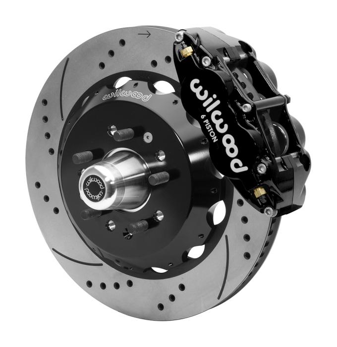 Wilwood Brakes Forged Narrow Superlite 6R Big Brake Front Brake Kit (Hub) 140-15554-D