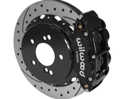 Wilwood Brakes 2001-2006 BMW M3 Forged Narrow Superlite 4R Big Brake Rear Brake Kit For OE Parking Brake 140-14752-D