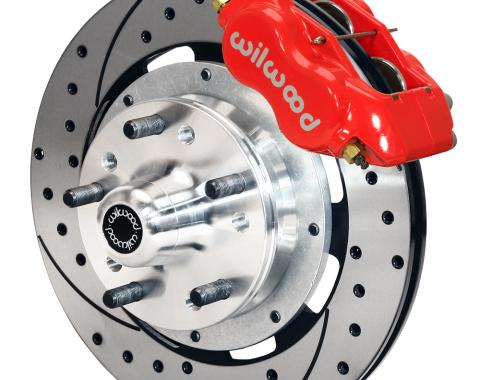 Wilwood Brakes Forged Dynalite Big Brake Front Brake Kit (Hub) 140-11547-DR