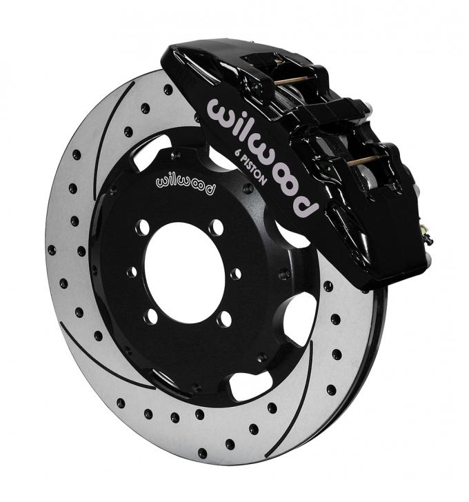 Wilwood Brakes 2012-2015 Fiat 500 Forged Dynapro 6 Big Brake Front Brake Kit (Hat) 140-12767-D