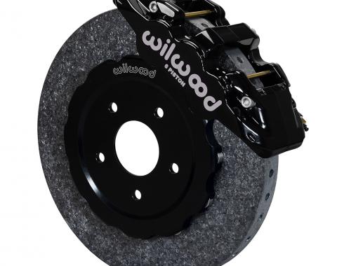 Wilwood Brakes AERO6 WCCB Carbon-Ceramic Big Brake Front Brake Kit 140-13154-CSIC