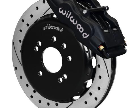 Wilwood Brakes 1989-1998 Nissan 240SX Forged Superlite 4 Big Brake Front Brake Kit (Hat) 140-9194-D