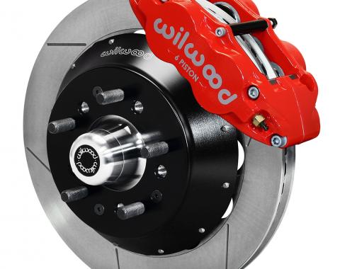 Wilwood Brakes Forged Narrow Superlite 6R Big Brake Front Brake Kit (Hub) 140-9804-R