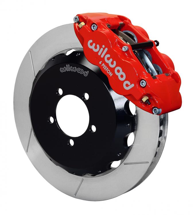 Wilwood Brakes Forged Narrow Superlite 6R Big Brake Front Brake Kit (Hat) 140-12874-R