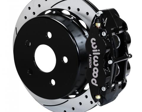 Wilwood Brakes 2007-2017 Jeep Wrangler Forged Narrow Superlite 4R Big Brake Rear Brake Kit For OE Parking Brake 140-13969-D