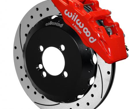 Wilwood Brakes 2002-2015 Mini Cooper Forged Dynapro 6 Big Brake Front Brake Kit (Hat) 140-13062-DR