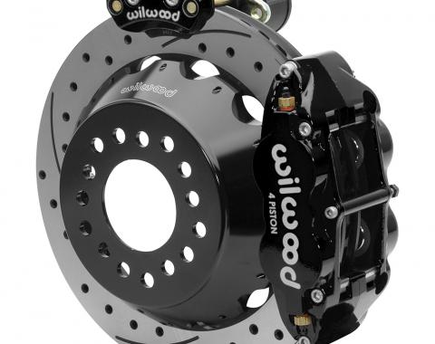 Wilwood Brakes Forged Narrow Superlite 4R Big Brake Rear Electronic Parking Brake Kit 140-15844-D