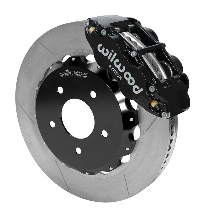 Wilwood Brakes 2007-2017 Jeep Wrangler Forged Narrow Superlite 6R Big Brake Front Brake Kit (Hat) 140-12440