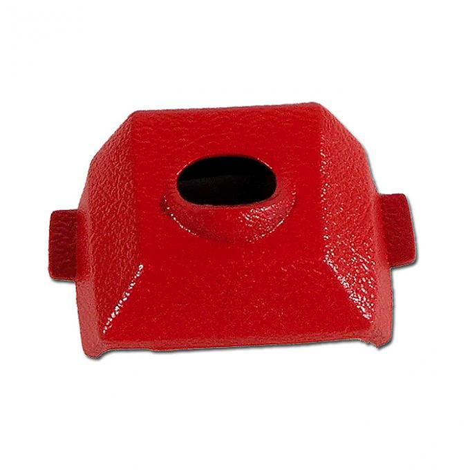 CA 1968-1972 Chevrolet Corvette Inside Mirror Bracket Cover Red 26679