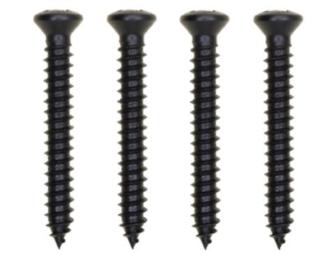 Redline Restomotive® 1969-1970 Ford Mustang Kick Panel Mounting Screw Set for Dark Color Interiors