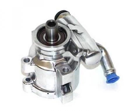 Full Size Chevy Power Steering Pump, Polished Aluminum, 1958-1972