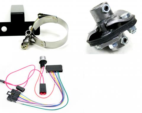 ididit Steering Column Installation Kit - 57 Chevy Column Shift - R/F/W 3005004007