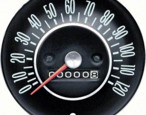 Nova Speedometer, 120 MPH, 1962-1964