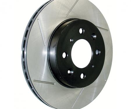 Stop Tech / Power Slot 126.66025SR, Brake Rotor, SportStop (R) Slotted, Silver E-Coated, Alloy, Single