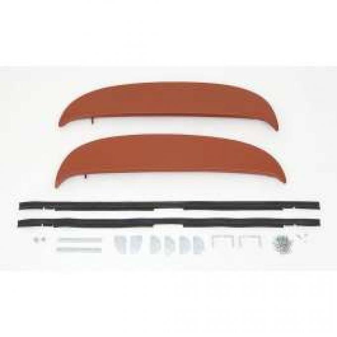 Full Size Chevy Quarter Panel Fender Skirts, Impala, 1967-1968