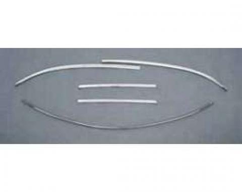 Full Size Chevy Windshield Molding Set, 2 & 4-Door Hardtop, 1965-1967