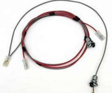 Full Size Chevy Dash Clock Wiring Harness, 1959-1960