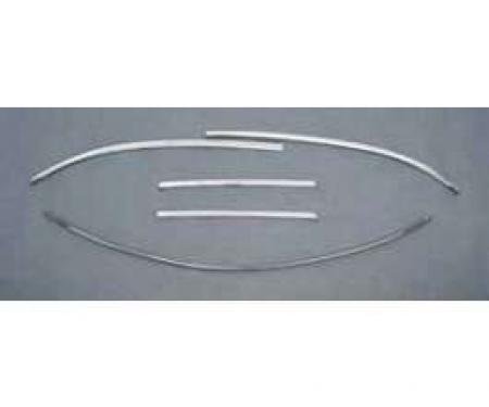 Full Size Chevy Windshield Molding Set, 2 & 4-Door Hardtop, 1965-1967