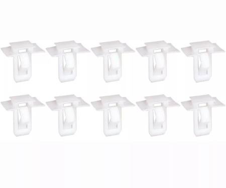 Redline Restomotive® 1982-1992 Camaro / Firebird 10 Piece Headliner Trim Clips