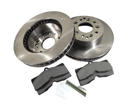 Corvette Brake Kit, Rear, Rotors & Pads, 1965-1982