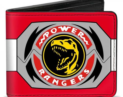 Bi-Fold Wallet - POWER RANGERS Red Ranger Tyrannosaurus Rex Morpher