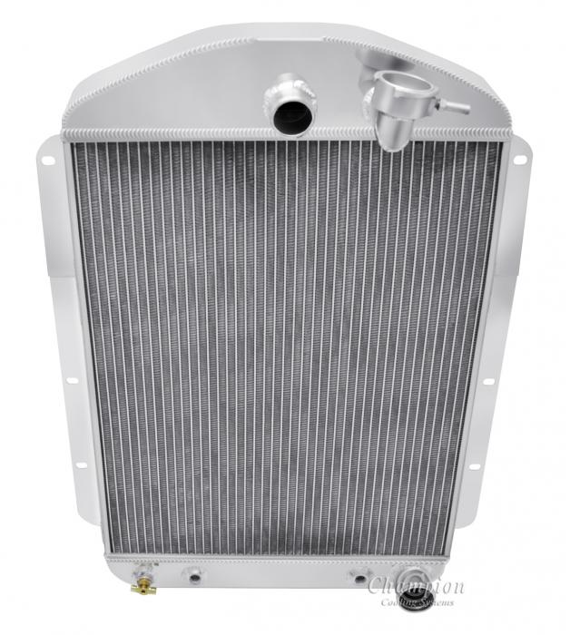 Champion Cooling 1937 Chevrolet Master 3 Row All Aluminum Radiator Made ...