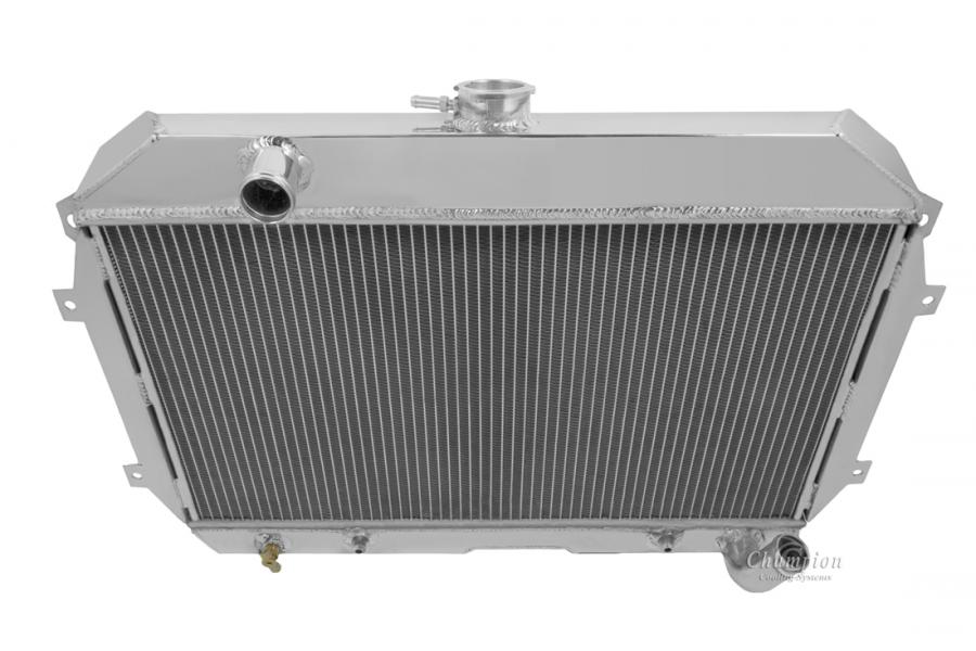 Champion Cooling 2 Row All Aluminum Radiator Made With Aircraft