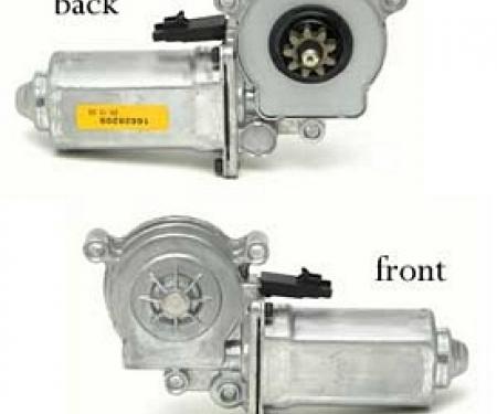 Corvette Door Window Motor, Left, Late 1986-1996