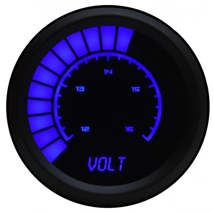 Intellitronix Voltmeter Analog LED Bargraph Black Bezel B9015