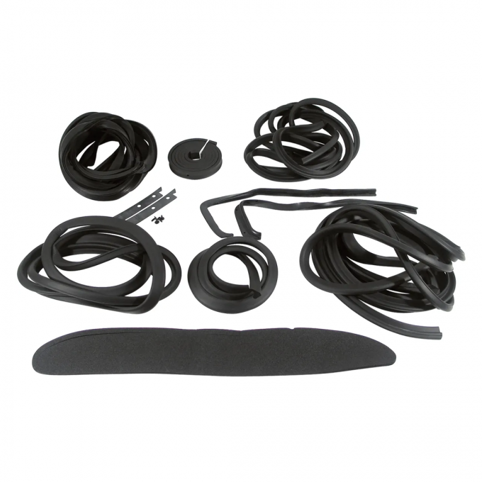 Corvette Weatherstrip Kit, Body 16 Piece, 1956-1957