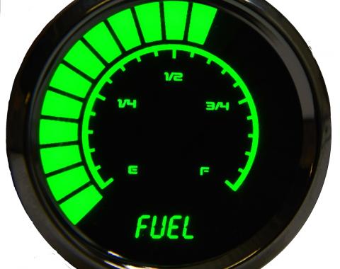 Intellitronix Fuel Analog LED Bargraph Chrome Bezel BS9016