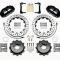 Wilwood Brakes Forged Narrow Superlite 4R Big Brake Rear Brake Kit For OE Parking Brake 140-12871-D