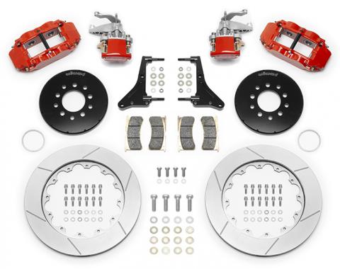 Wilwood Brakes Forged Narrow Superlite 4R-MC4 Big Brake Rear Parking Brake Kit 140-15348-R