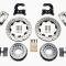 Wilwood Brakes Forged Dynalite Pro Series Rear Brake Kit 140-2113-DP