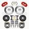 Wilwood Brakes Forged Narrow Superlite 4R Big Brake Rear Parking Brake Kit 140-13734-R