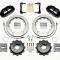 Wilwood Brakes Forged Narrow Superlite 4R Big Brake Rear Brake Kit For OE Parking Brake 140-12871