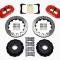 Wilwood Brakes Forged Narrow Superlite 4R Big Brake Rear Brake Kit For OE Parking Brake 140-9830-DR