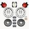 Wilwood Brakes 2000-2009 Honda S2000 Combination Parking Brake Caliper Rear Brake Kit 140-10310-DR