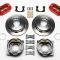 Wilwood Brakes Forged Dynapro Low-Profile Rear Parking Brake Kit 140-11393-R