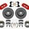 Wilwood Brakes AERO4 WCCB Carbon-Ceramic Big Brake Rear Parking Brake Kit 140-13164-CSICR