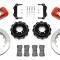 Wilwood Brakes AERO4 Big Brake Rear Brake Kit For OE Parking Brake 140-15498-R