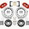 Wilwood Brakes Forged Narrow Superlite 4R Big Brake Rear Brake Kit For OE Parking Brake 140-12871-DR