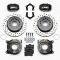 Wilwood Brakes Forged Dynalite Rear Parking Brake Kit 140-10767-D